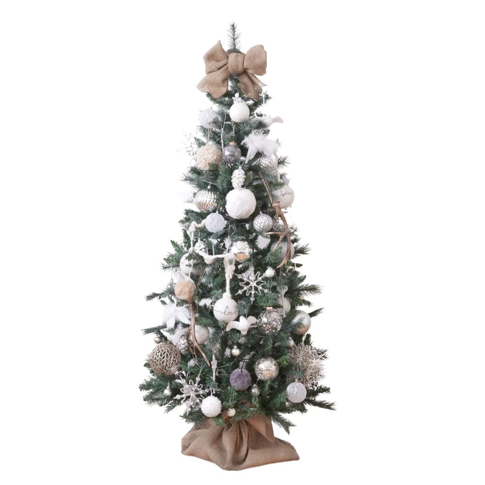Amazon.co.jp: クリスマスツリー 180cm ラペール ナチュレ 雪化粧